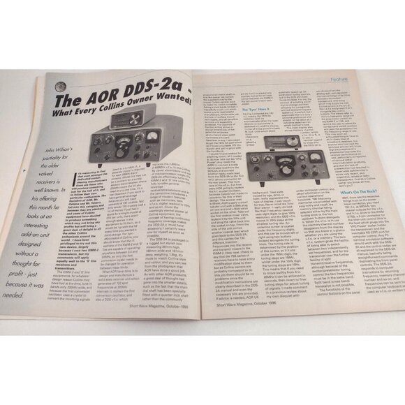 Short Wave Magazine Top Secret Stations Oct 1996 Amateur Radio Antenna Broadcast - Picture 4 of 10